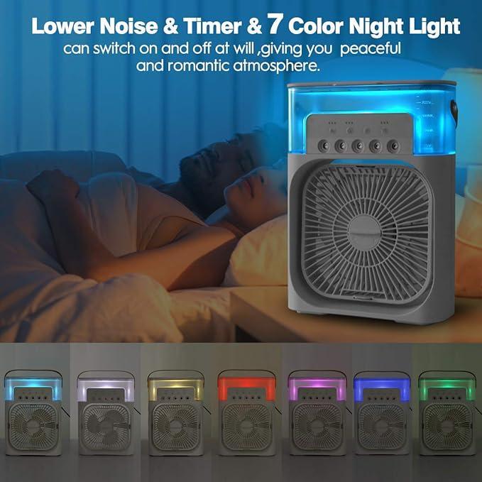 Portable Mini Air Cooler - 1 Pc - Perfect For Home and Office Cooling